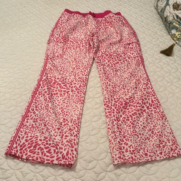 The Children’s Place Athletic Dept Authentic Sportswear Pink Chetah Winter Pants - Picture 1 of 15